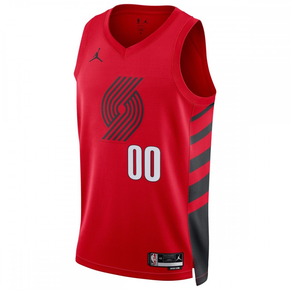 Portland Trail Blazers Jordan Brand Unisex 2022/23 Swingman Custom Jersey - Statement Edition - Red-Pro Kit Vault | Brand New 26/27 Sports Jerseys